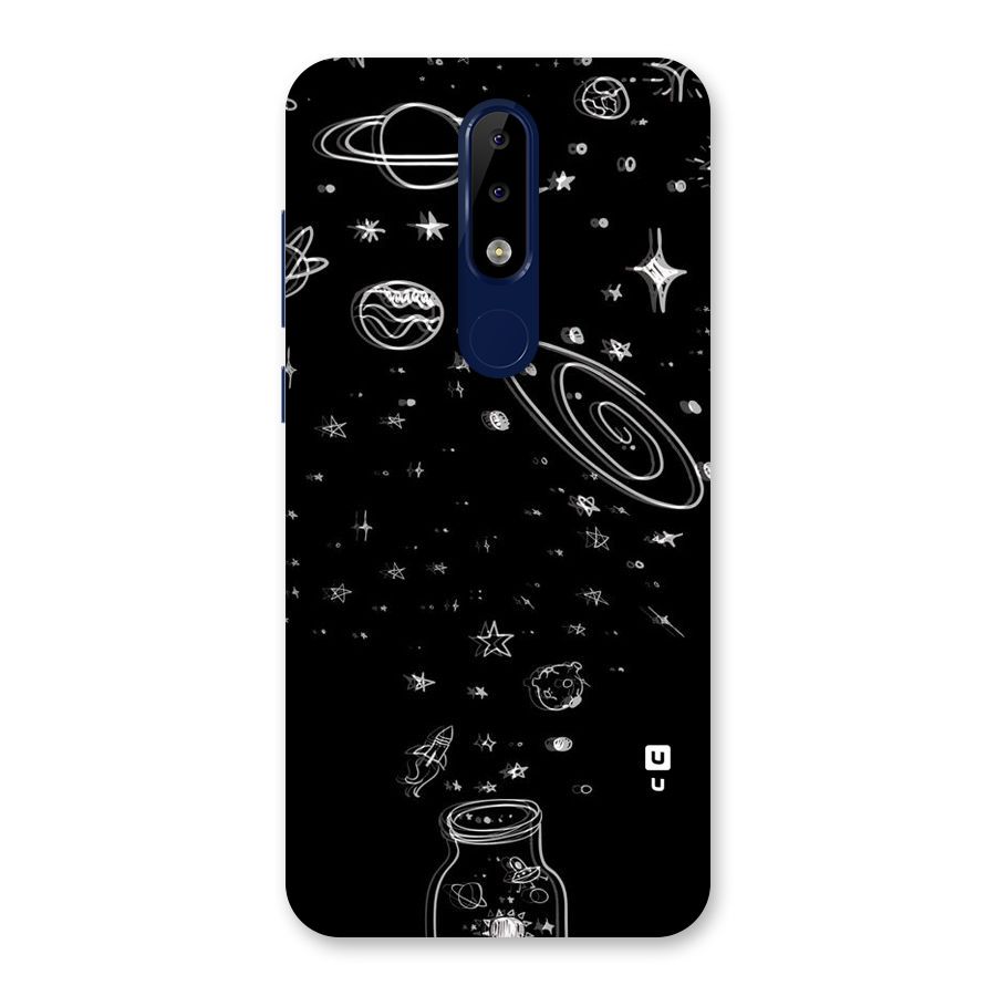Bottle Of Stars Back Case for Nokia 5.1 Plus