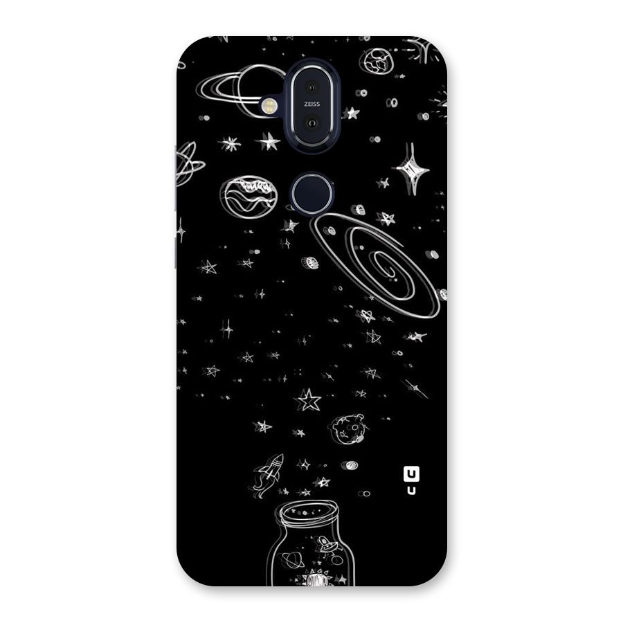 Bottle Of Stars Back Case for Nokia 8.1