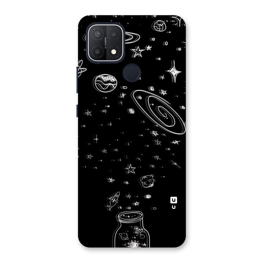 Bottle Of Stars Back Case for Oppo A15