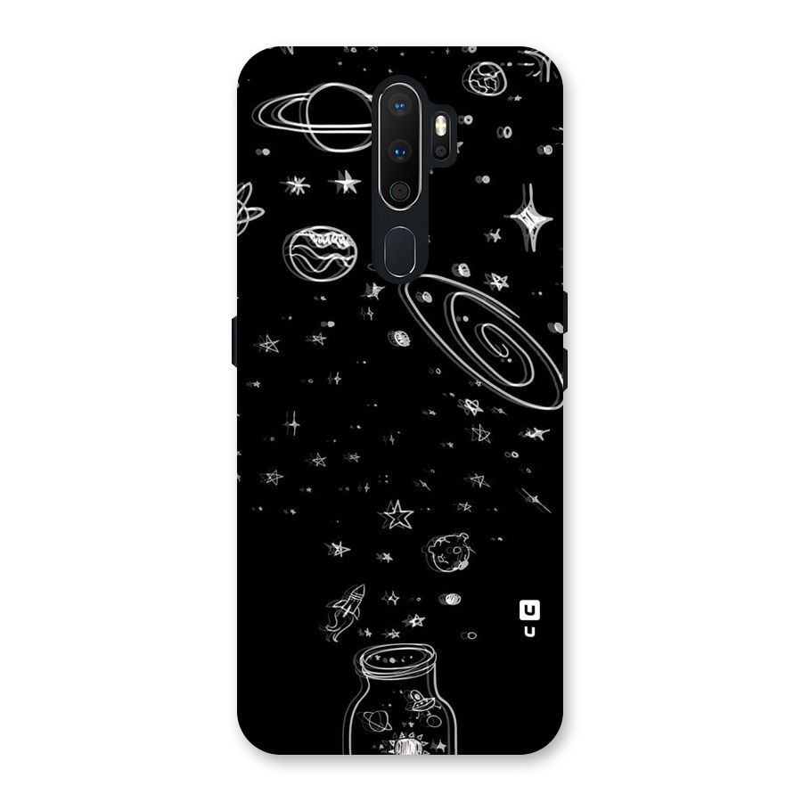 Bottle Of Stars Back Case for Oppo A5 (2020)