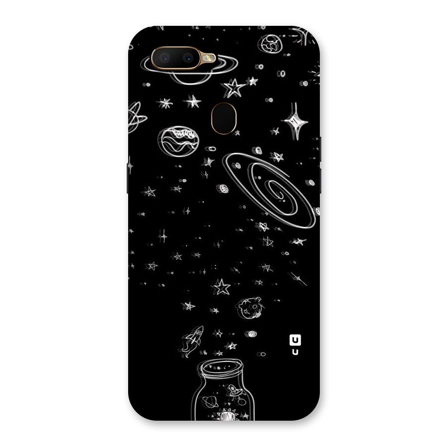 Bottle Of Stars Back Case for Oppo A5s