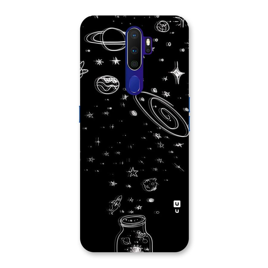 Bottle Of Stars Back Case for Oppo A9 (2020)