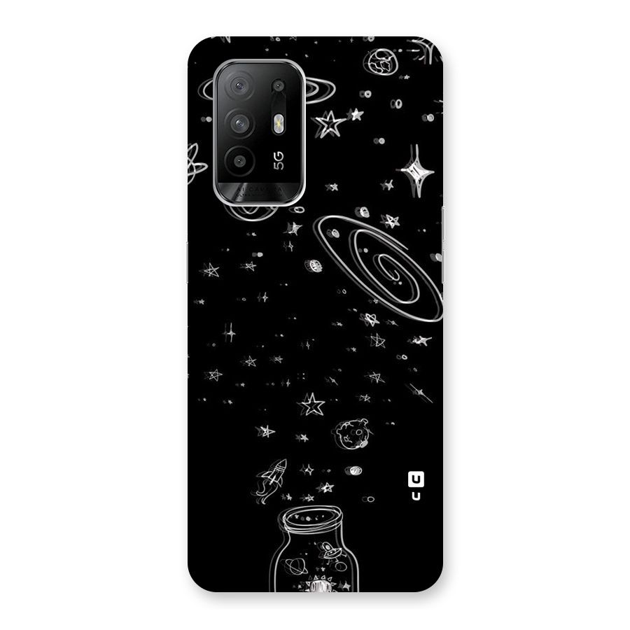 Bottle Of Stars Back Case for Oppo F19 Pro Plus 5G