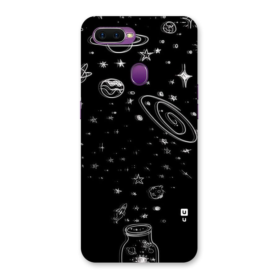 Bottle Of Stars Back Case for Oppo F9