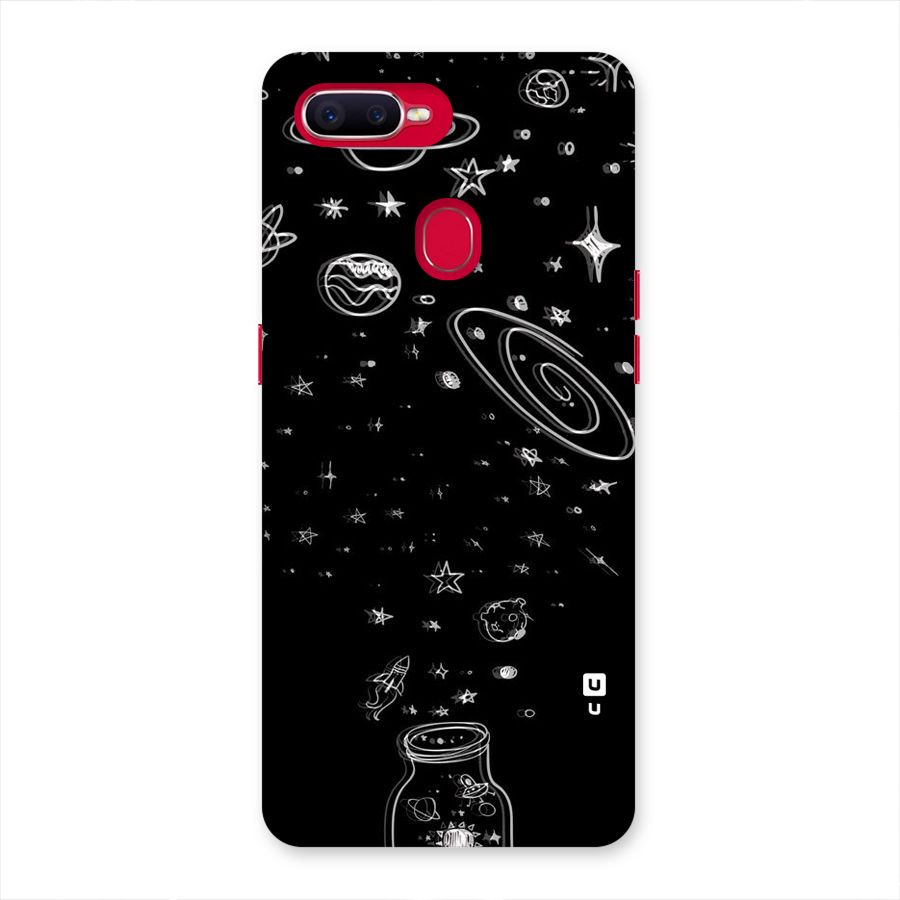 Bottle Of Stars Back Case for Oppo F9 Pro