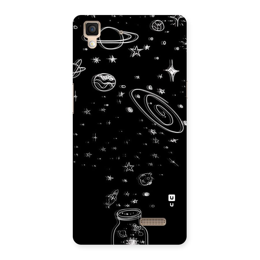 Bottle Of Stars Back Case for Oppo R7