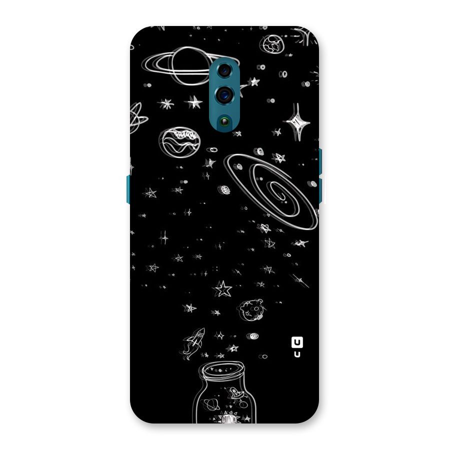 Bottle Of Stars Back Case for Oppo Reno