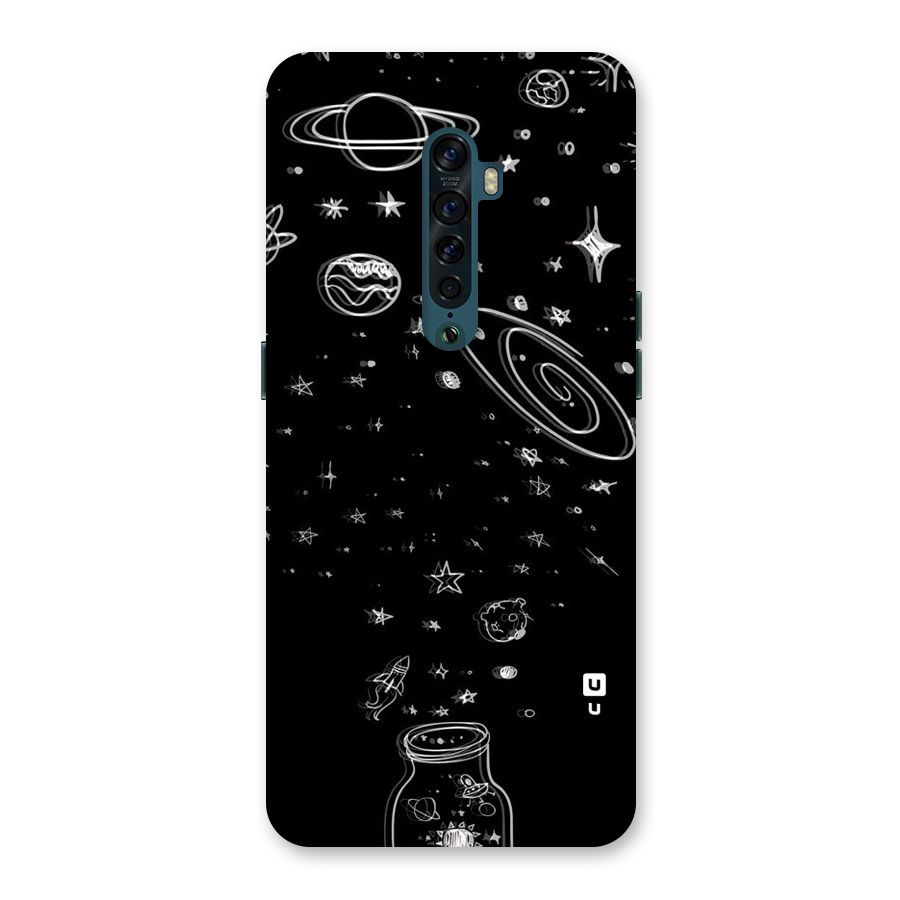 Bottle Of Stars Back Case for Oppo Reno2