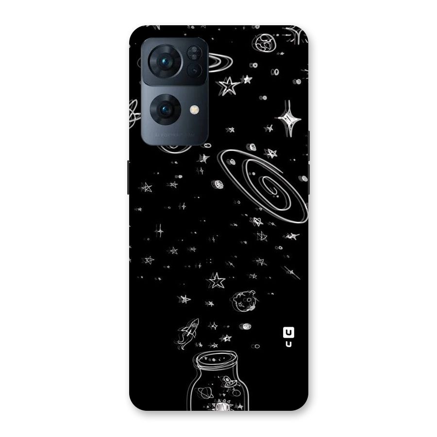 Bottle Of Stars Back Case for Oppo Reno7 Pro 5G