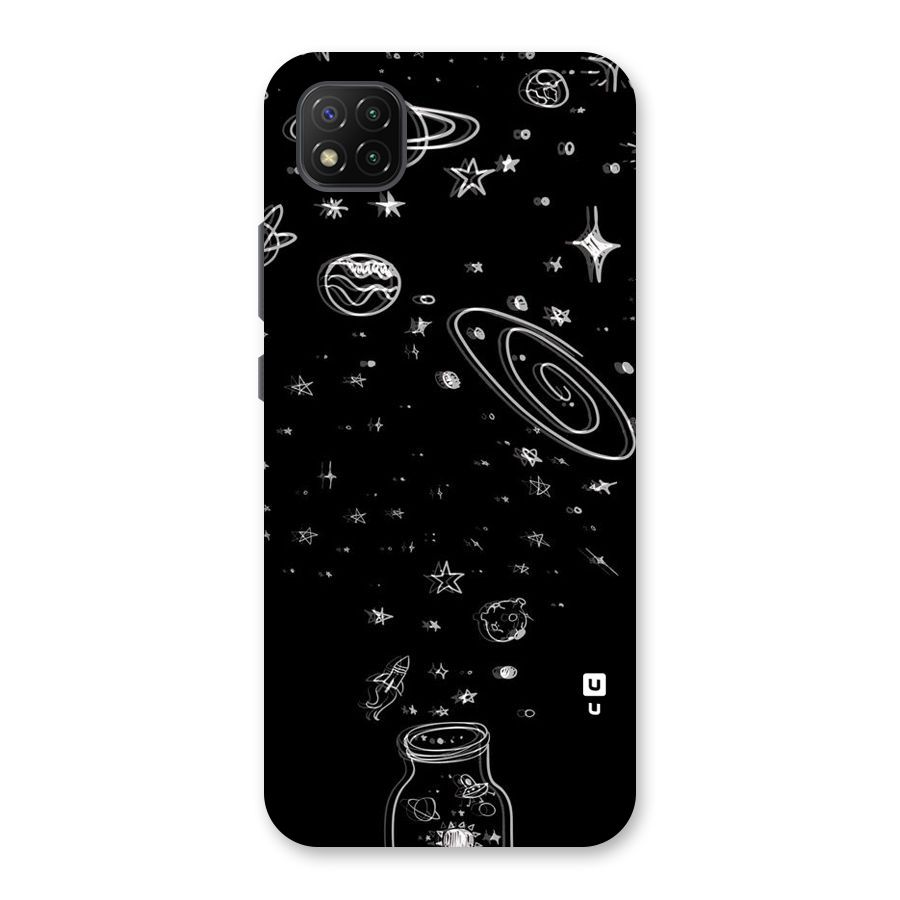 Bottle Of Stars Back Case for Poco C3