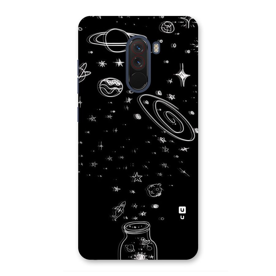 Bottle Of Stars Back Case for Poco F1