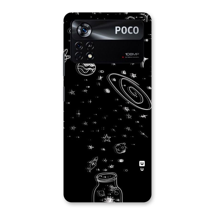 Bottle Of Stars Back Case for Poco X4 Pro 5G