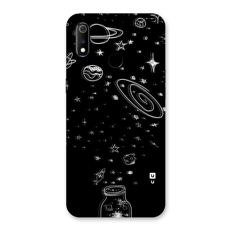 Bottle Of Stars Back Case for Realme 3