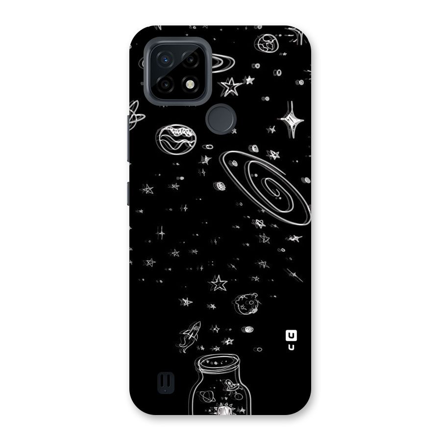 Bottle Of Stars Back Case for Realme C21