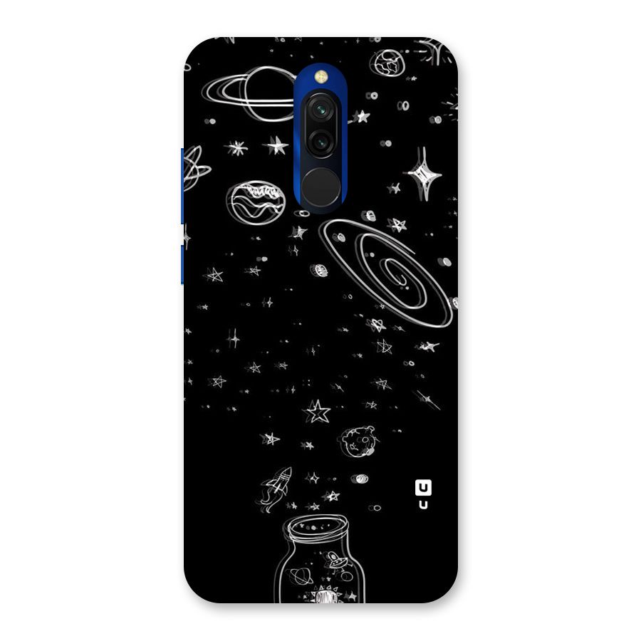 Bottle Of Stars Back Case for Redmi 8