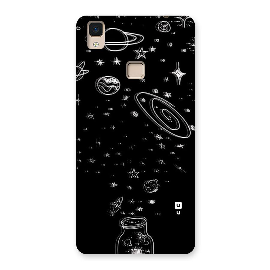 Bottle Of Stars Back Case for V3 Max