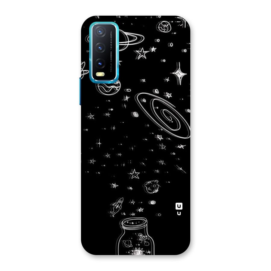 Bottle Of Stars Back Case for Vivo Y20A
