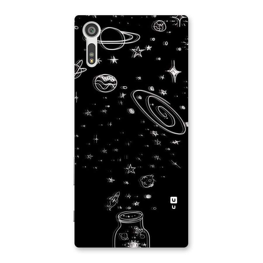 Bottle Of Stars Back Case for Xperia XZ