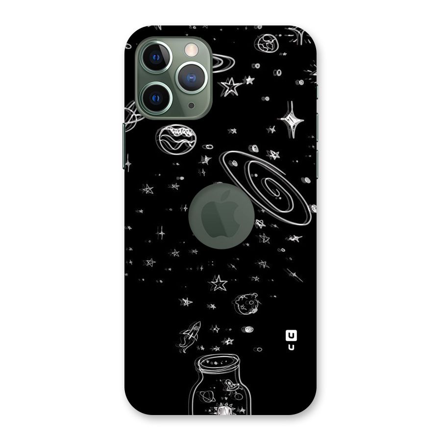 Bottle Of Stars Back Case for iPhone 11 Pro Logo  Cut