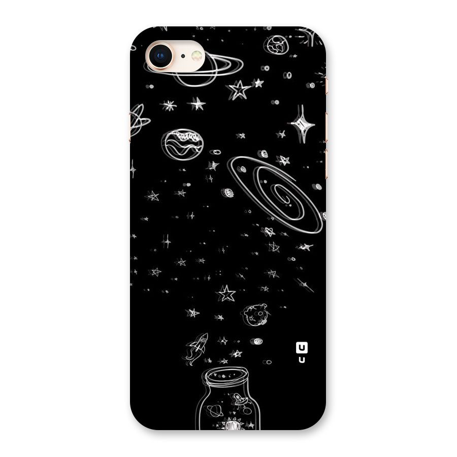 Bottle Of Stars Back Case for iPhone 8
