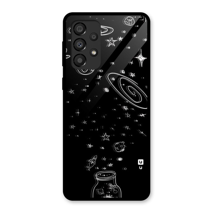 Bottle Of Stars Glass Back Case for Galaxy A33 5G