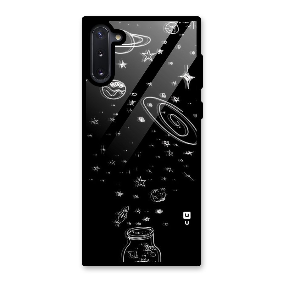 Bottle Of Stars Glass Back Case for Galaxy Note 10