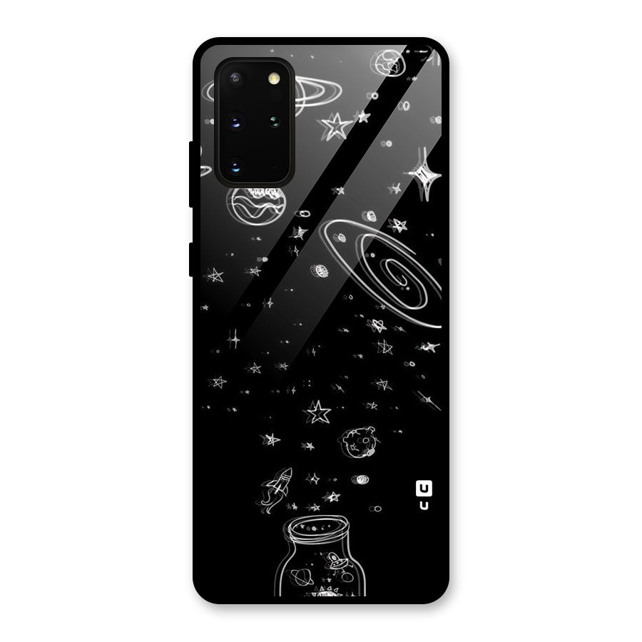 Bottle Of Stars Glass Back Case for Galaxy S20 Plus