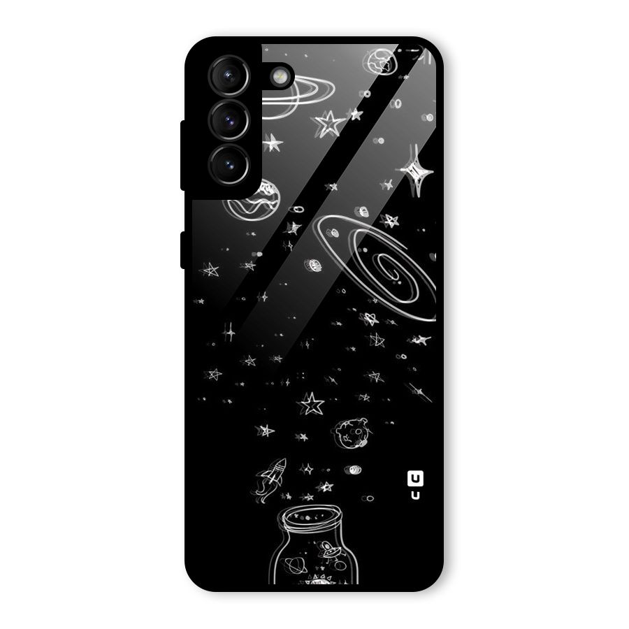 Bottle Of Stars Glass Back Case for Galaxy S21 Plus