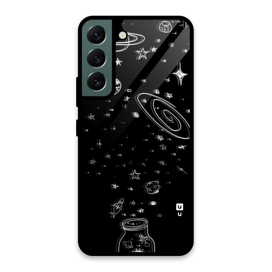 Bottle Of Stars Glass Back Case for Galaxy S22 5G