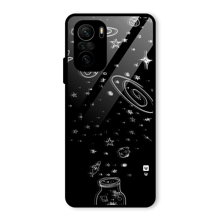 Bottle Of Stars Glass Back Case for Mi 11X Pro