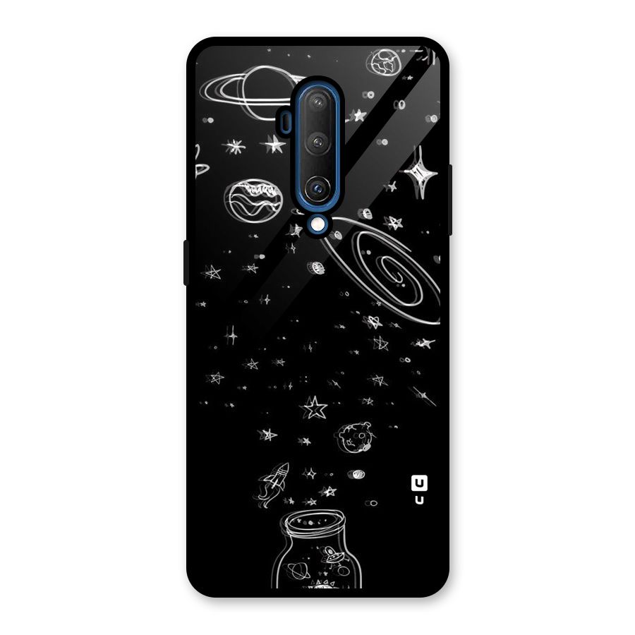 Bottle Of Stars Glass Back Case for OnePlus 7T Pro