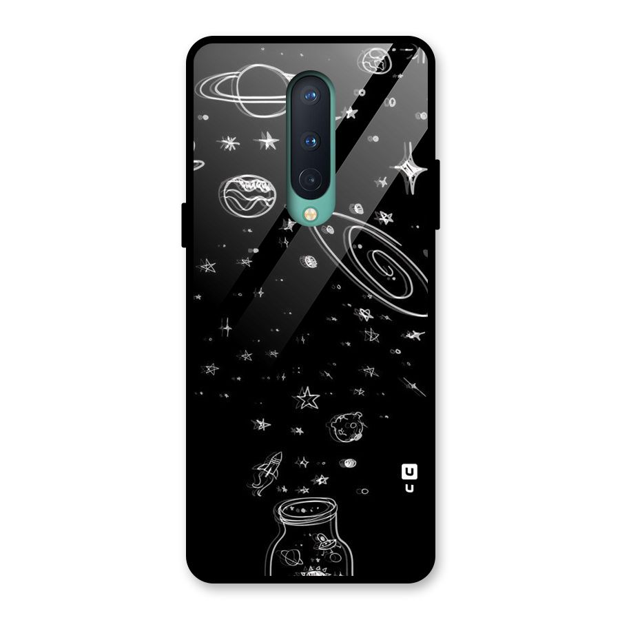 Bottle Of Stars Glass Back Case for OnePlus 8