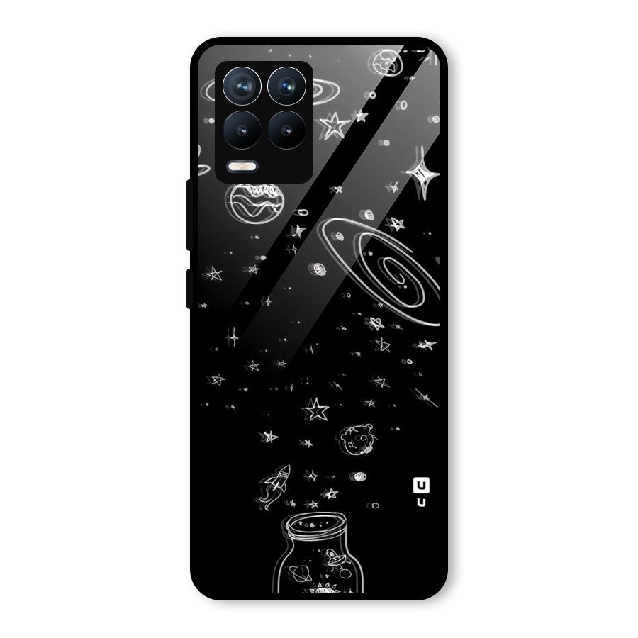 Bottle Of Stars Glass Back Case for Realme 8