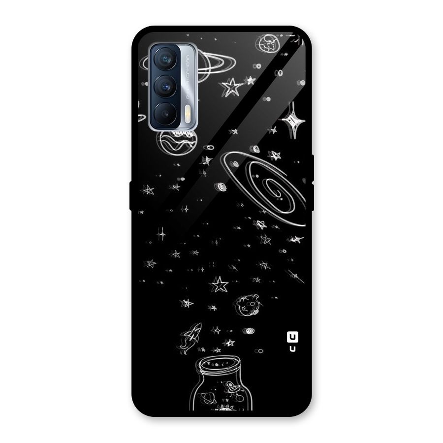 Bottle Of Stars Glass Back Case for Realme X7