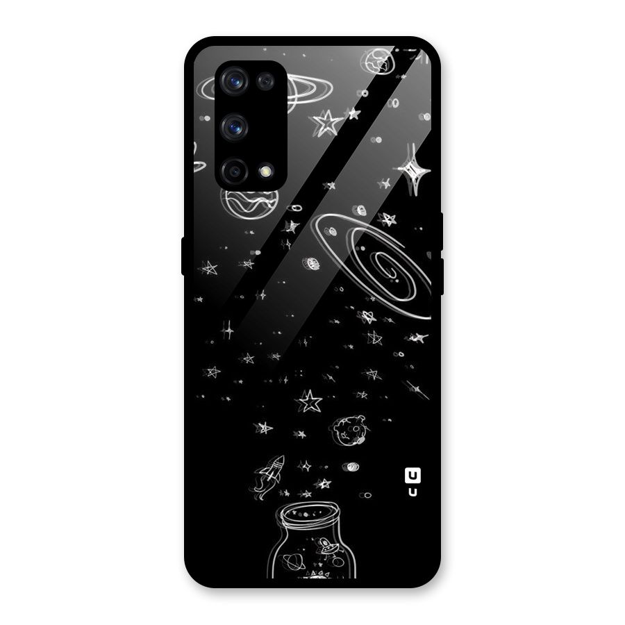 Bottle Of Stars Glass Back Case for Realme X7 Pro