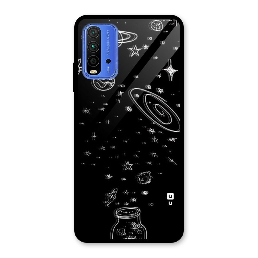 Bottle Of Stars Glass Back Case for Redmi 9 Power