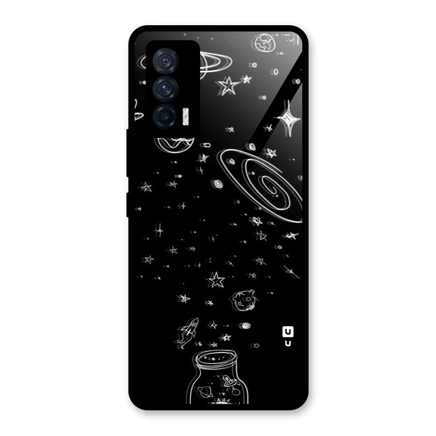 Bottle Of Stars Glass Back Case for Vivo iQOO 7 5G