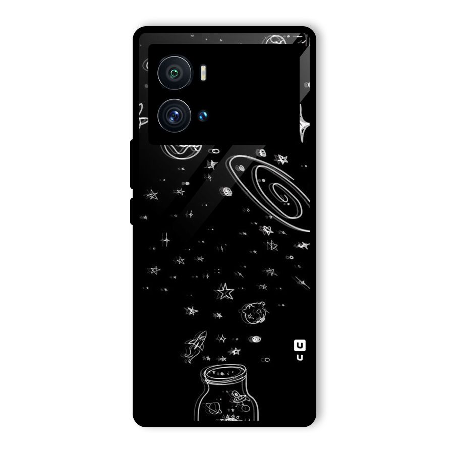 Bottle Of Stars Glass Back Case for Vivo iQOO 9 Pro