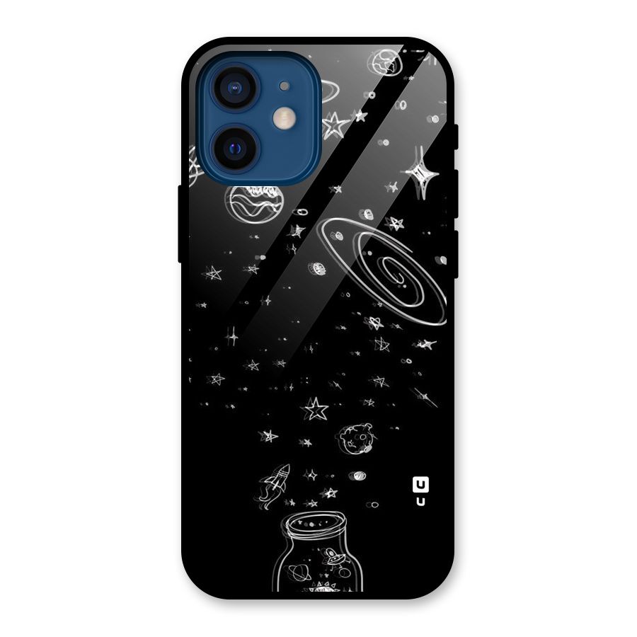 Bottle Of Stars Glass Back Case for iPhone 12 Mini