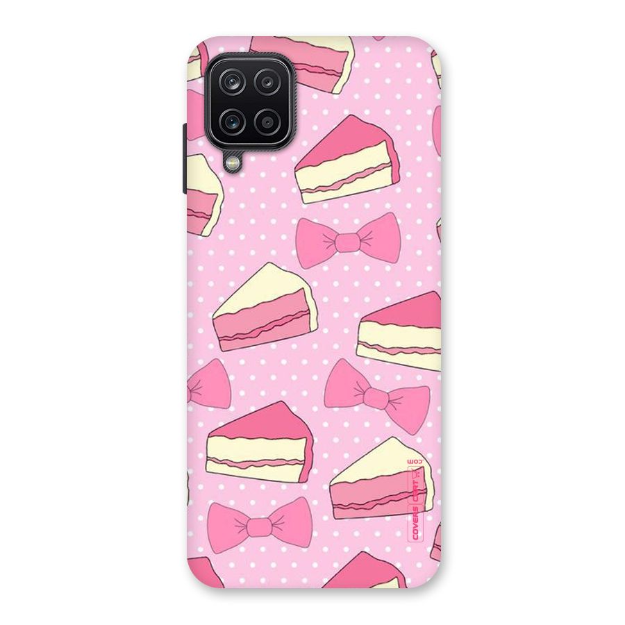 Bow Cake Back Case for Galaxy A12