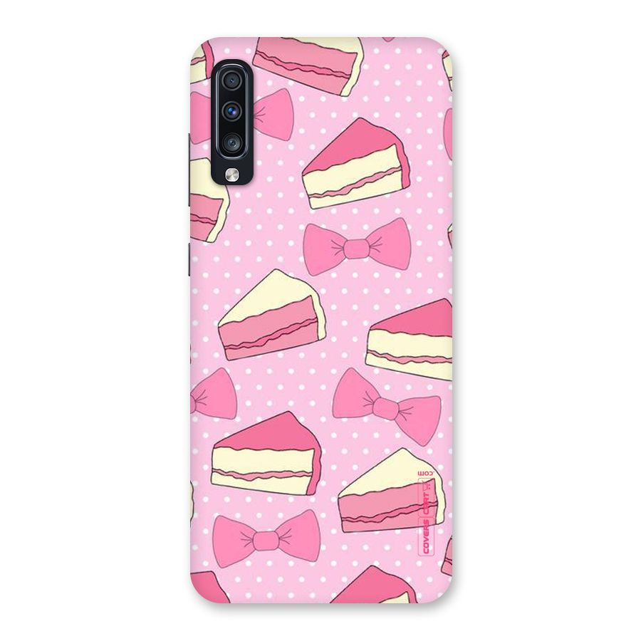 Bow Cake Back Case for Galaxy A70