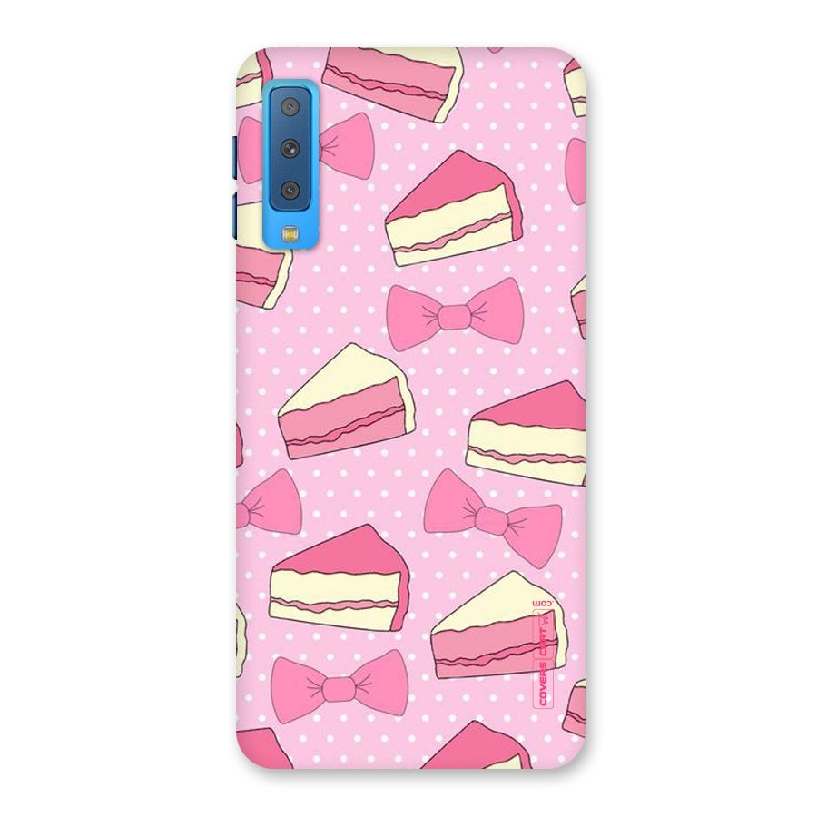 Bow Cake Back Case for Galaxy A7 (2018)