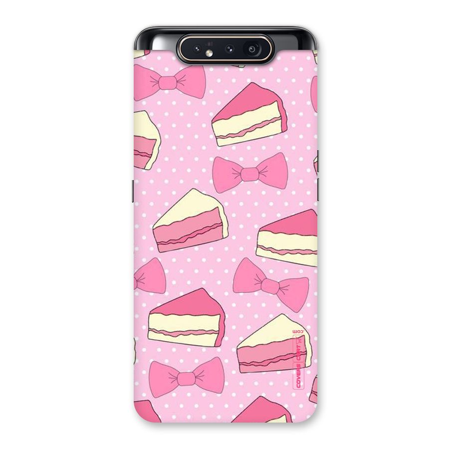 Bow Cake Back Case for Galaxy A80