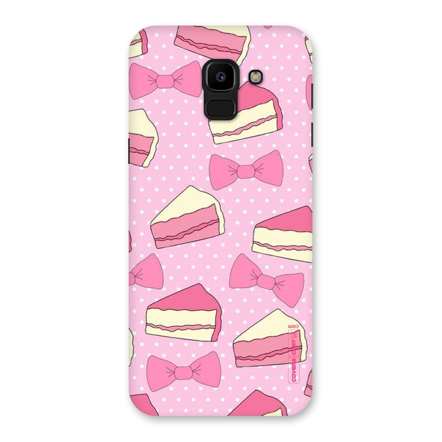 Bow Cake Back Case for Galaxy J6