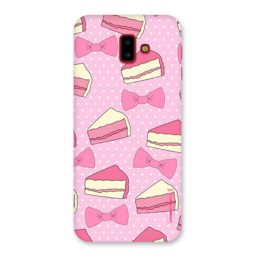 Bow Cake Back Case for Galaxy J6 Plus