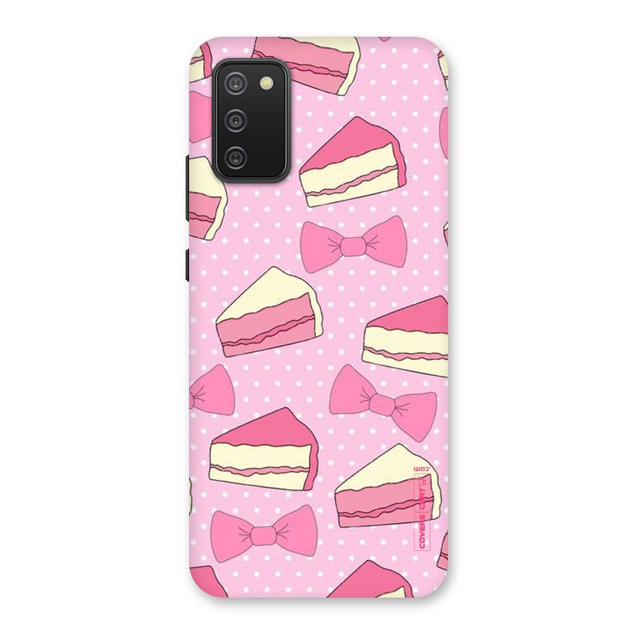 Bow Cake Back Case for Galaxy M02s