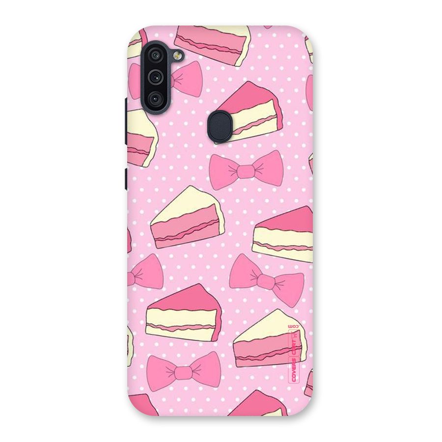 Bow Cake Back Case for Galaxy M11
