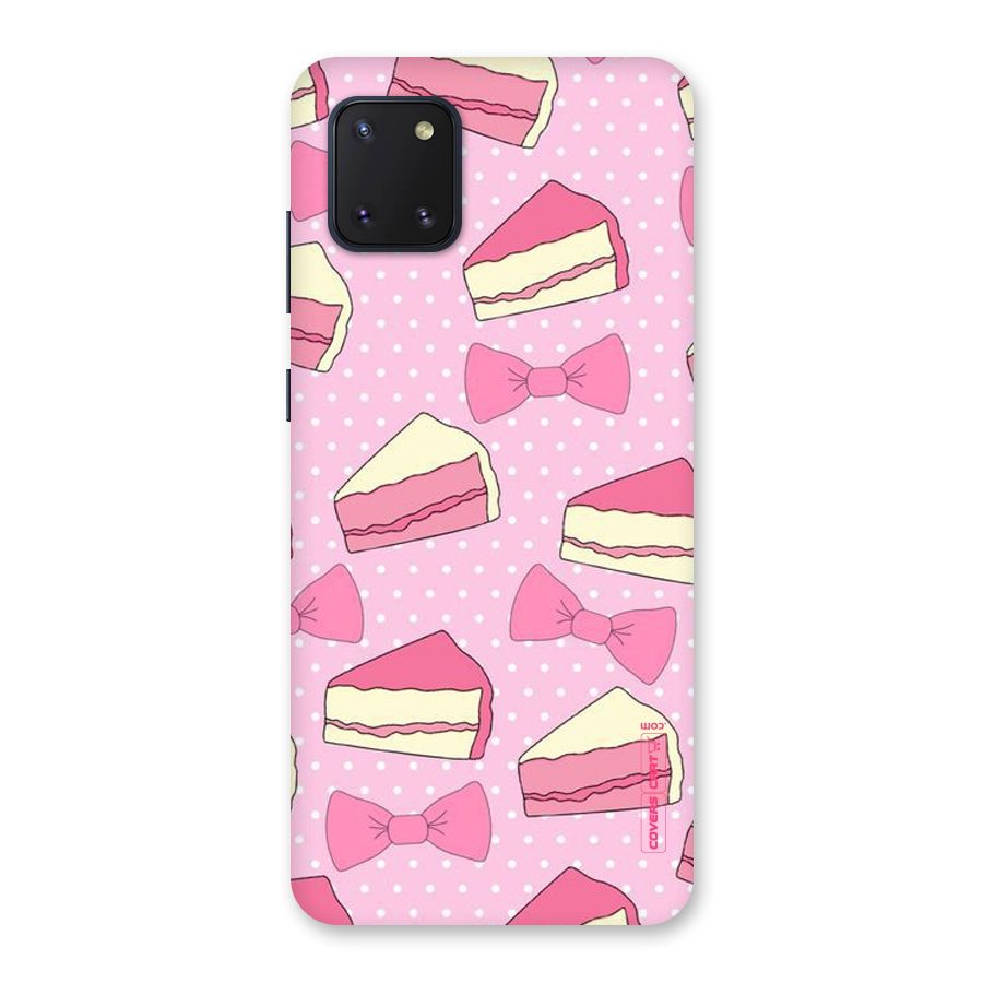 Bow Cake Back Case for Galaxy Note 10 Lite