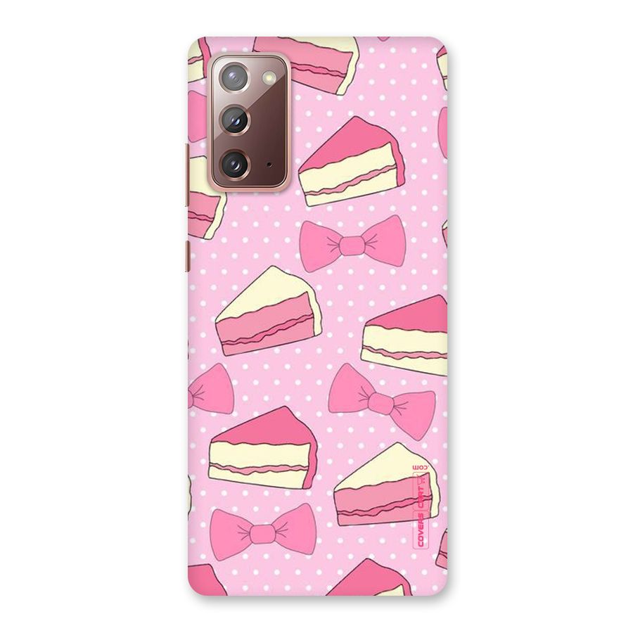 Bow Cake Back Case for Galaxy Note 20