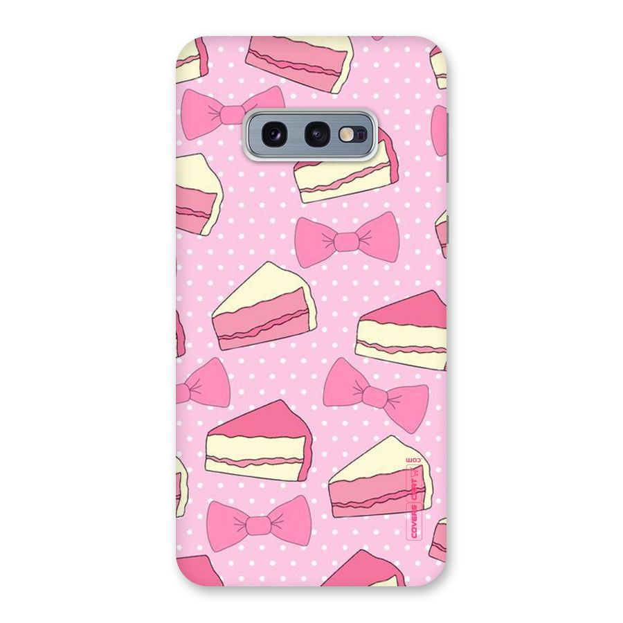 Bow Cake Back Case for Galaxy S10e